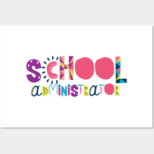 Cute School Administrator Gift Idea Back to School Posters and Art